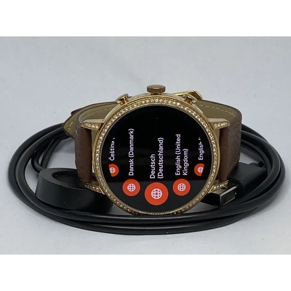 Fossil Gen 4 Authentic Digital Dial Smart Watch Custom Band FTW6011 LT418